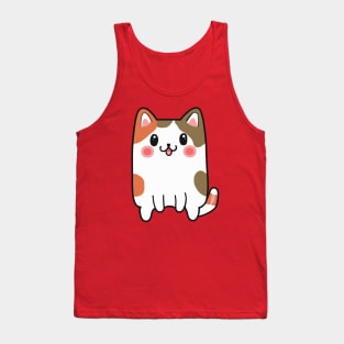 kawaii cat cute tabby Tank Top